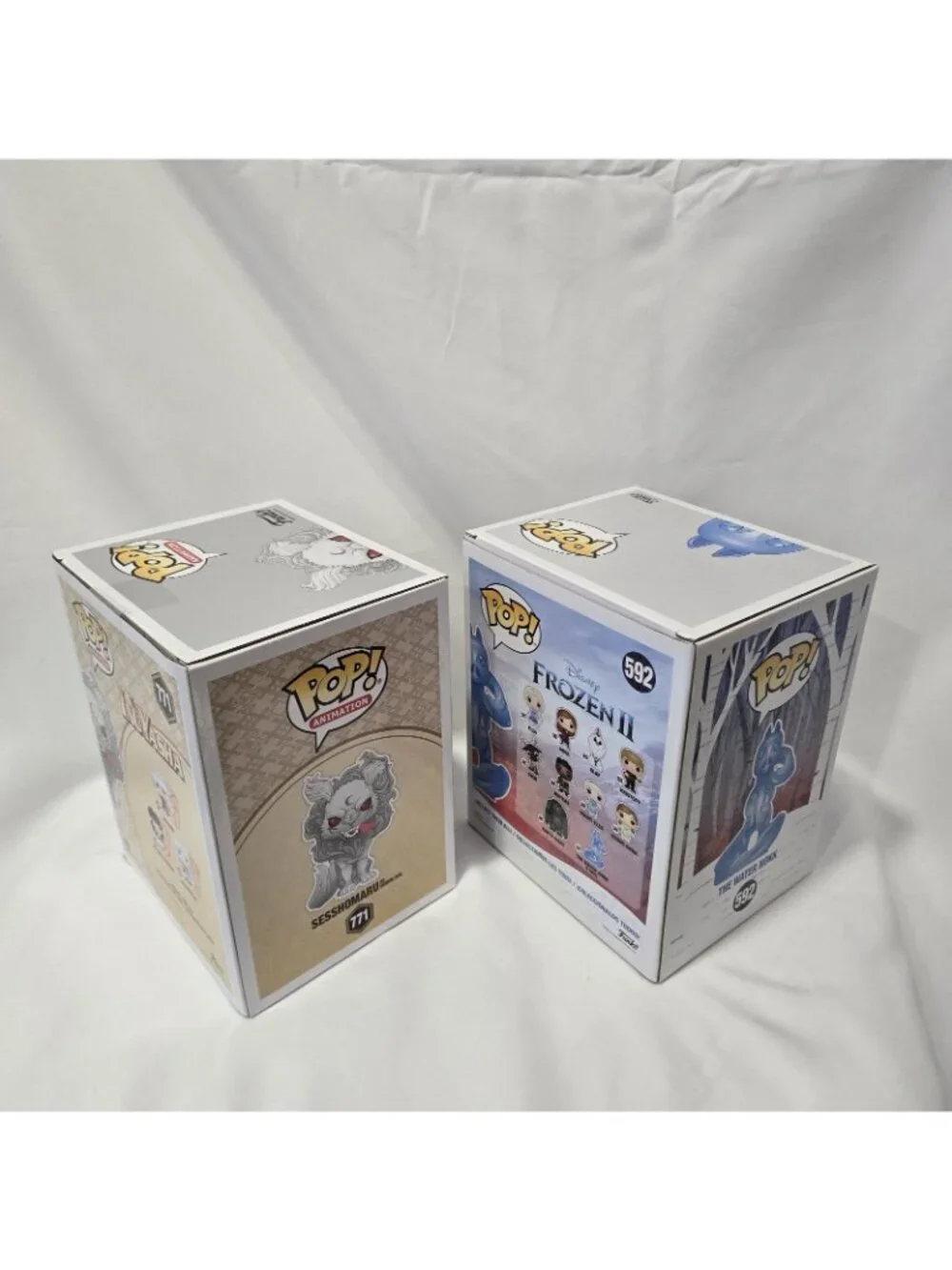 Lot Of 11 Funk Pops Anime Staw Wars Kingdom Hearts DC Yu-Gi-Oh Inuyasha Hunter